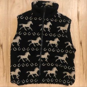Luci Daum Horse Fleece Vest